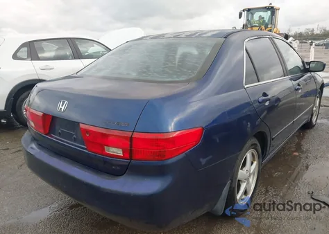 2005 Honda Accord 2.4 Ex из США, поврежденный, VIN 1HGCM56745A085737
